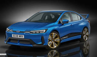 Subaru Impreza EV render - watermarked